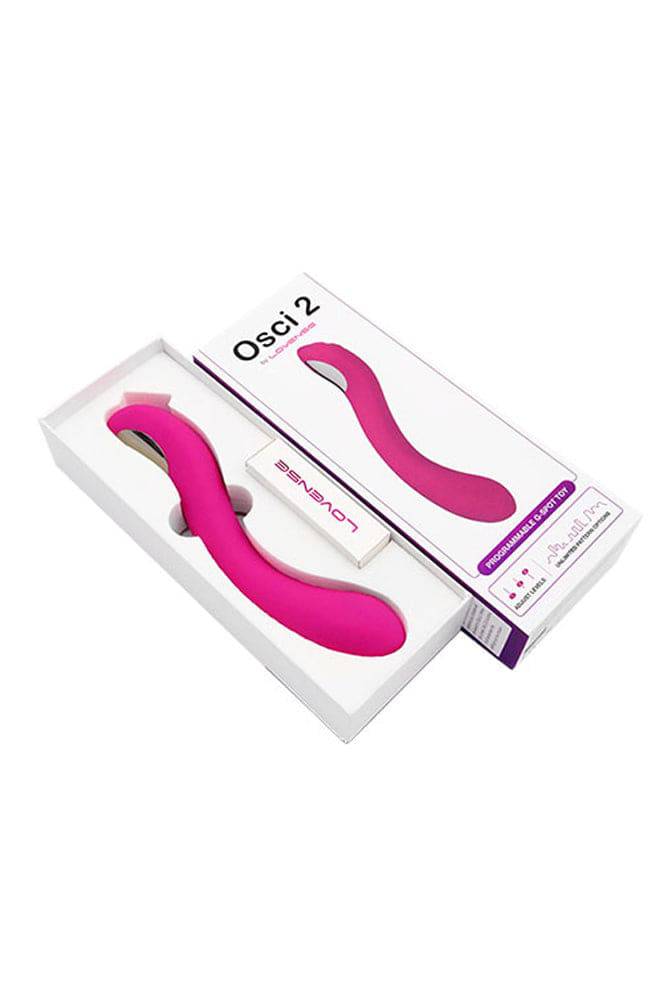 Lovense - Osci 2 G-Spot Vibrator - Pink - Stag Shop