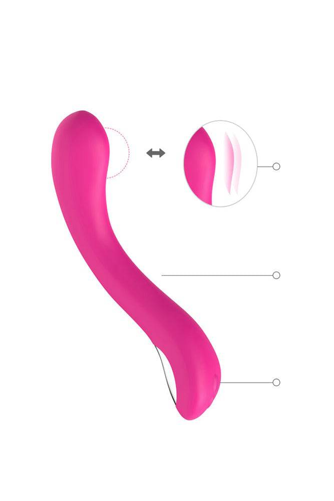 Lovense - Osci 2 G-Spot Vibrator - Pink - Stag Shop
