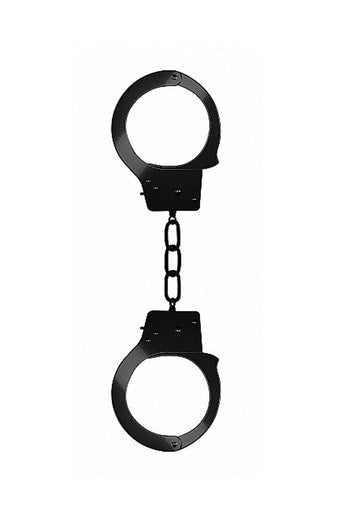 Ouch by Shots Toys - Beginner Metal Handcuffs - Assorted Colours - Stag Shop