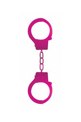 Ouch by Shots Toys - Beginner Metal Handcuffs - Assorted Colours - Stag Shop