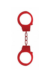 Ouch by Shots Toys - Beginner Metal Handcuffs - Assorted Colours - Stag Shop