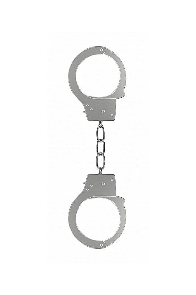 Ouch by Shots Toys - Beginner Metal Handcuffs - Assorted Colours - Stag Shop