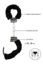 Ouch by Shots Toys - Beginner Fur Handcuffs - Assorted Colours - Stag Shop