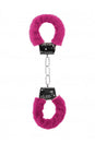 Ouch by Shots Toys - Beginner Fur Handcuffs - Assorted Colours - Stag Shop