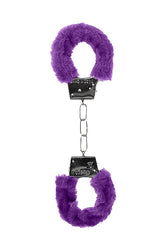 Ouch by Shots Toys - Beginner Fur Handcuffs - Assorted Colours - Stag Shop