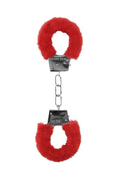 Ouch by Shots Toys - Beginner Fur Handcuffs - Assorted Colours - Stag Shop