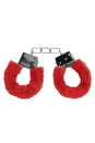 Ouch by Shots Toys - Beginner Fur Handcuffs - Assorted Colours - Stag Shop