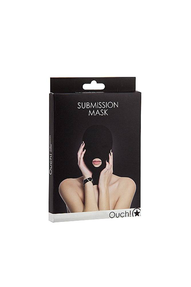 Ouch by Shots Toys - Submission Mask - Black - Stag Shop