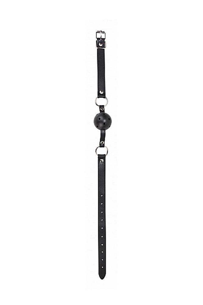 Ouch by Shots Toys - Ball Gag - Black - Stag Shop