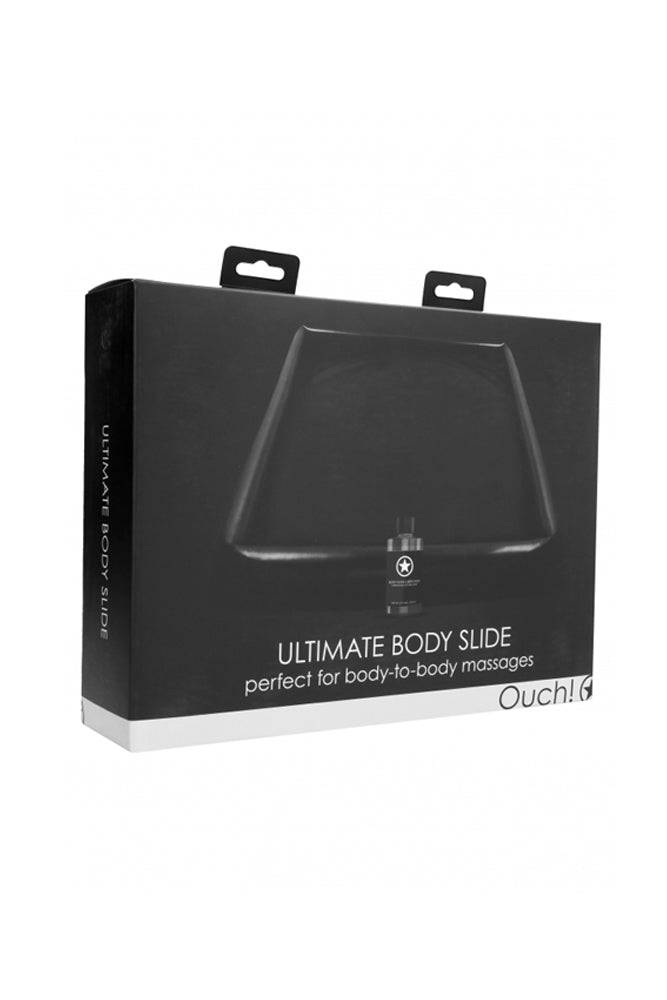 Ouch by Shots Toys - Ultimate Body Slide - Black - Stag Shop