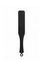 Ouch by Shots Toys - Silicone Textured Paddle - Black - Stag Shop