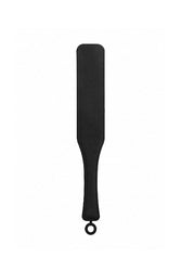 Ouch by Shots Toys - Silicone Textured Paddle - Black - Stag Shop