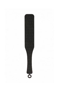 Thumbnail for Ouch by Shots Toys - Silicone Textured Paddle - Black - Stag Shop