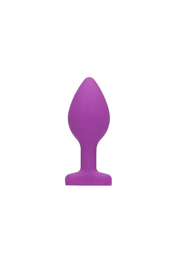 Ouch by Shots Toys - Diamond Heart Butt Plug - Assorted - Stag Shop