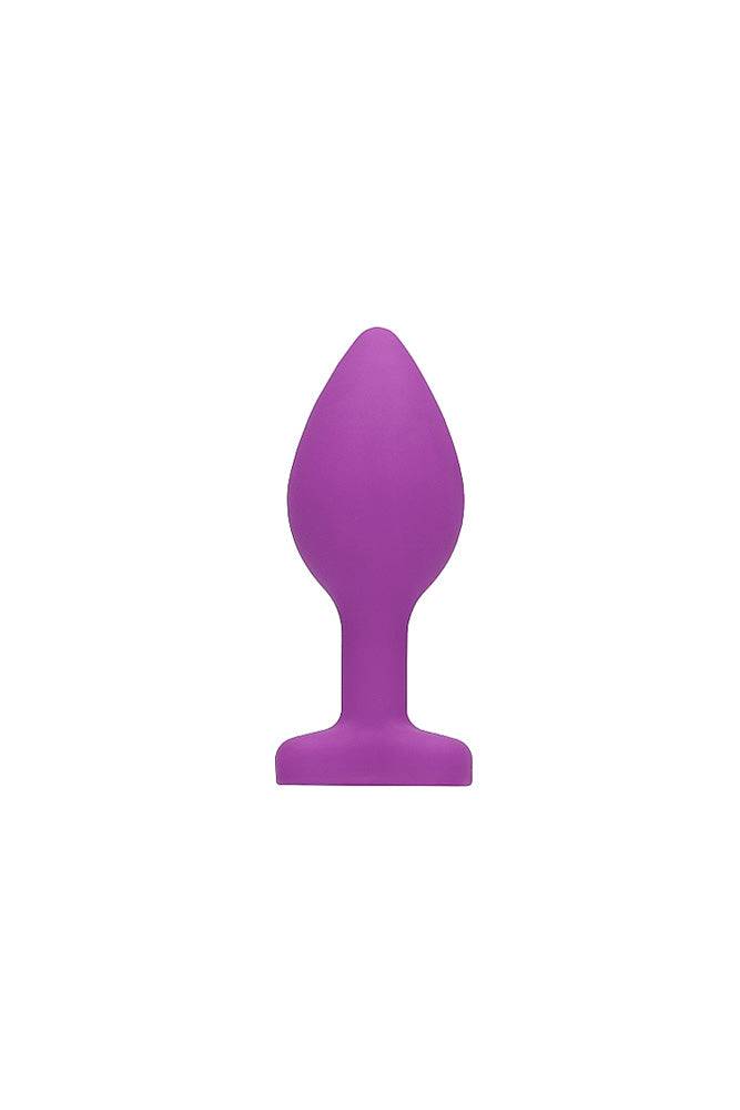 Ouch by Shots Toys - Diamond Heart Butt Plug - Assorted - Stag Shop