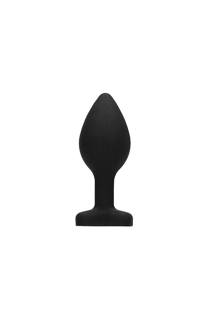 Ouch by Shots Toys - Diamond Heart Butt Plug - Assorted - Stag Shop