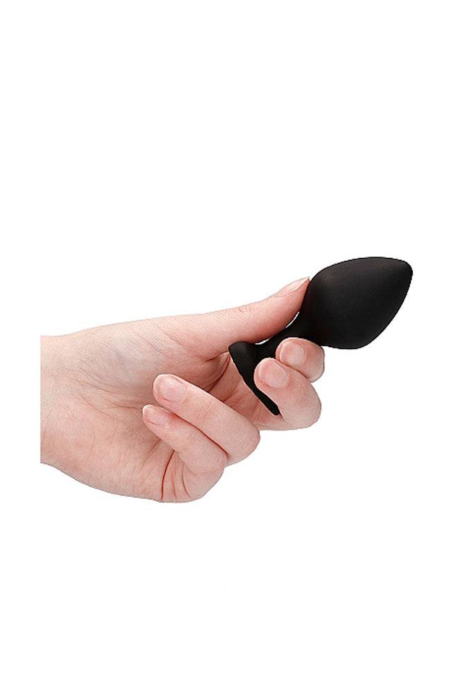 Ouch by Shots Toys - Diamond Heart Butt Plug - Assorted - Stag Shop