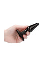 Ouch by Shots Toys - Interchangeable Butt Plug Set - Black - Stag Shop