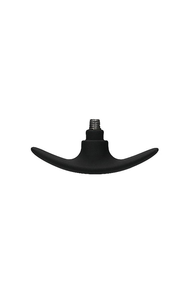 Ouch by Shots Toys - Interchangeable Butt Plug Set - Black - Stag Shop