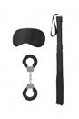 Ouch by Shots Toys - Introductory Bondage Kit 1 - Black - Stag Shop