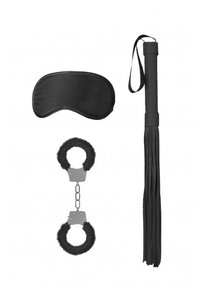 Ouch by Shots Toys - Introductory Bondage Kit 1 - Black - Stag Shop