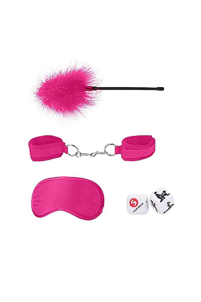 Ouch by Shots Toys - Introductory Bondage Kit 2 - Pink - Stag Shop