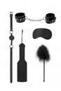 Ouch by Shots Toys - Introductory Bondage Kit 4 - Black - Stag Shop