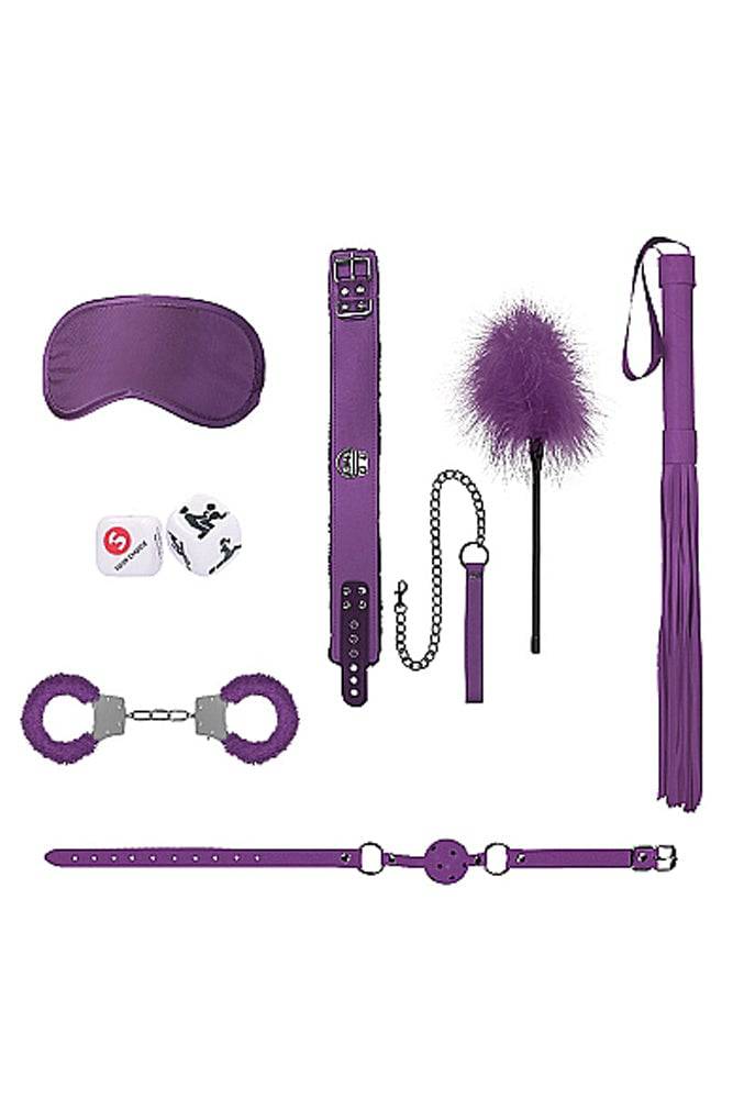 Ouch by Shots Toys - Introductory Bondage Kit 6 - Purple - Stag Shop