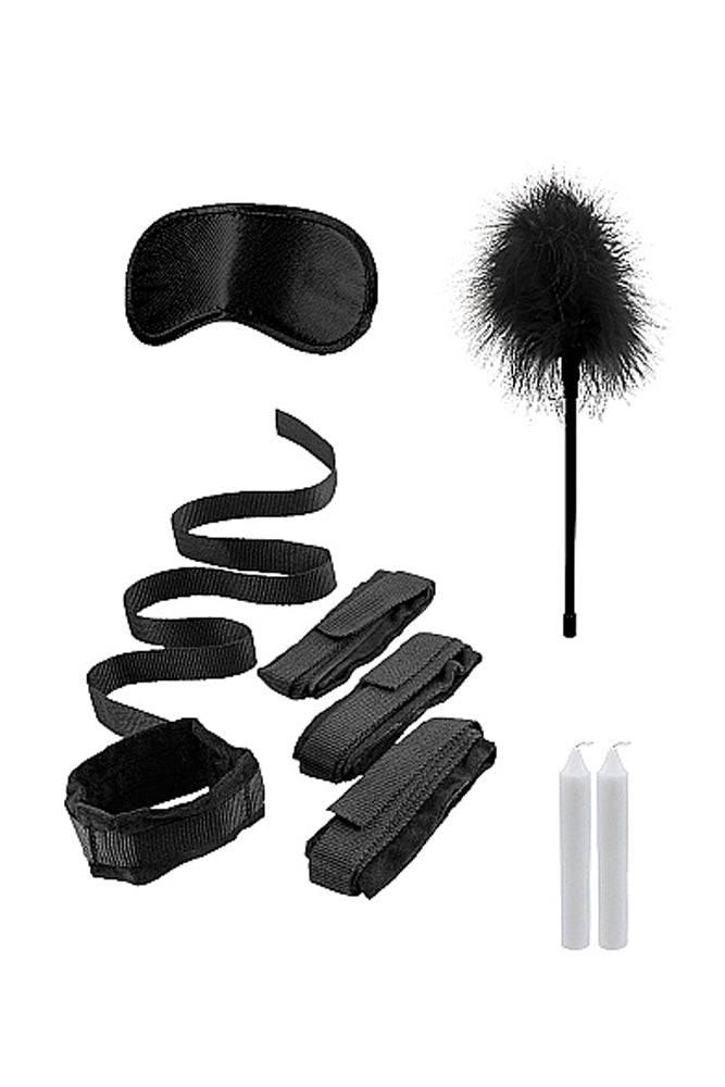 Ouch by Shots Toys - Bed Bindings Restraint Kit - Black - Stag Shop