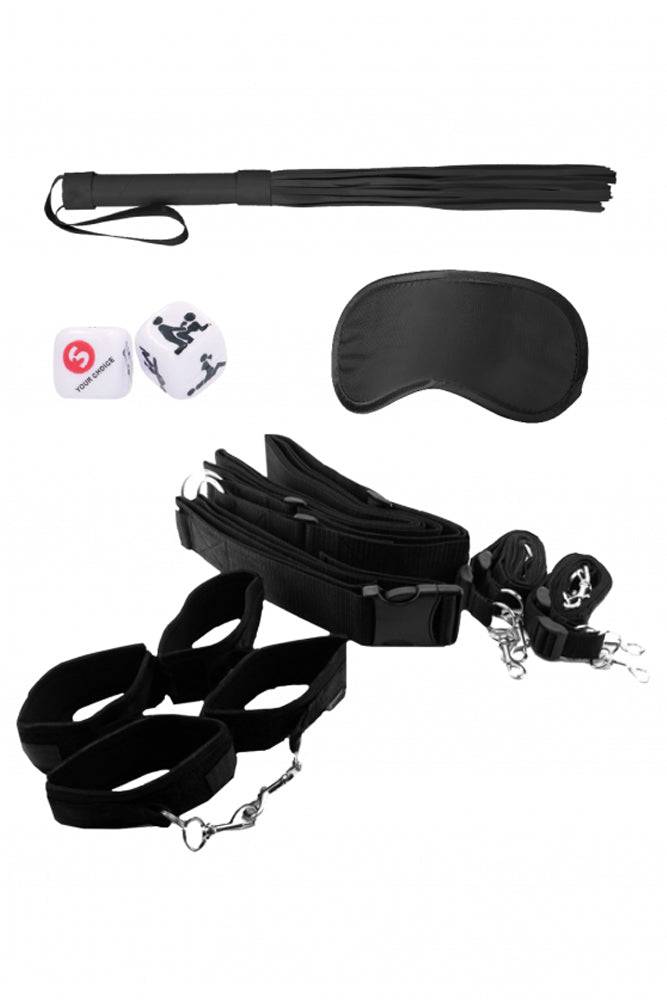 Ouch by Shots Toys - Bondage Belt Restraint System - Black - Stag Shop