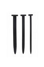 Ouch by Shots Toys - Screw Urethral Plug Set - Black - Stag Shop