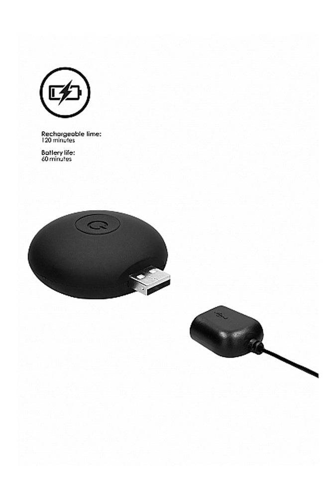 Ouch by Shots Toys - Remote Control Urethral Plug - Black - Stag Shop