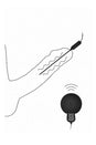 Ouch by Shots Toys - Remote Control Urethral Plug - Black - Stag Shop