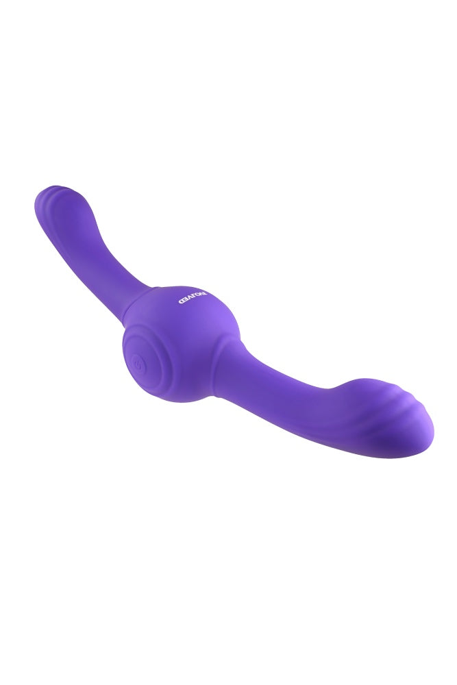 Evolved - Our Gyro Vibe Couples Vibrator - Purple - Stag Shop