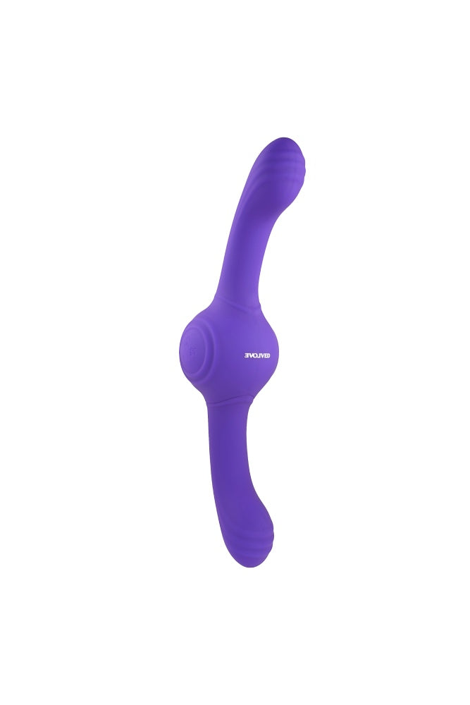 Evolved - Our Gyro Vibe Couples Vibrator - Purple - Stag Shop