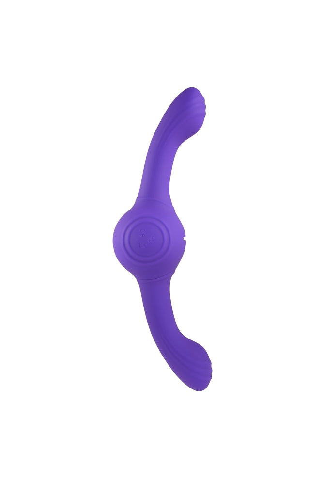 Evolved - Our Gyro Vibe Couples Vibrator - Purple - Stag Shop