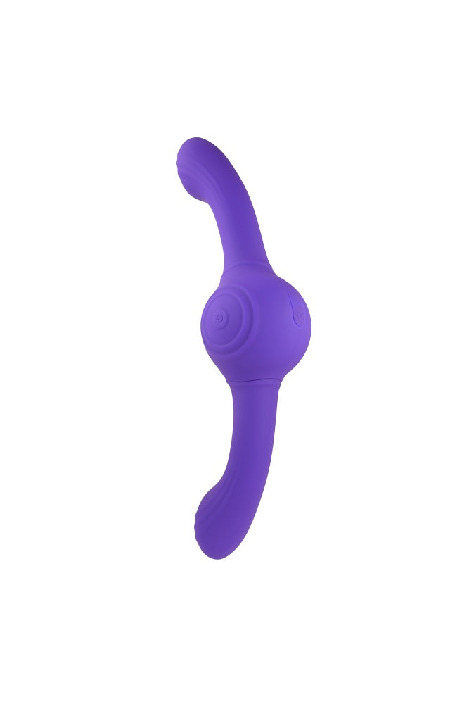 Evolved - Our Gyro Vibe Couples Vibrator - Purple - Stag Shop