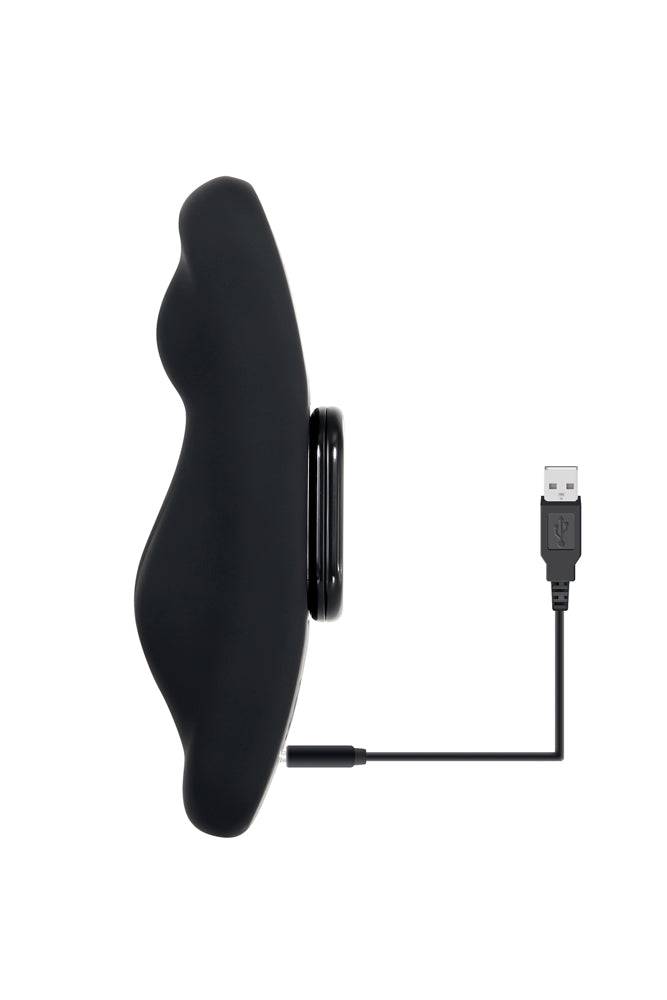 Evolved - Gender X - Our Undie Remote Control Vibrator - Black - Stag Shop
