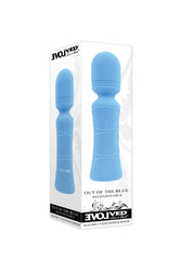 Evolved - Out of the Blue Mini Wand Vibrator - Blue - Stag Shop