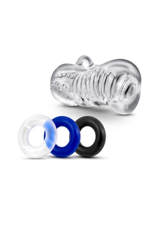 Blush Novelties - Quickie Kit - Jerk Off - Clear - Stag Shop