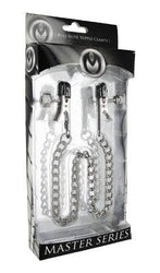 XR Brands - Master Series - Ox Bull Nose Nipple Clamps - Stag Shop