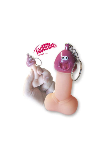 Ozze Creations - Squeaky Pecker Keychain - Stag Shop