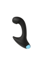 Doc Johnson - Optimale - P-Curve Prostate Massager w/ Remote - Black - Stag Shop