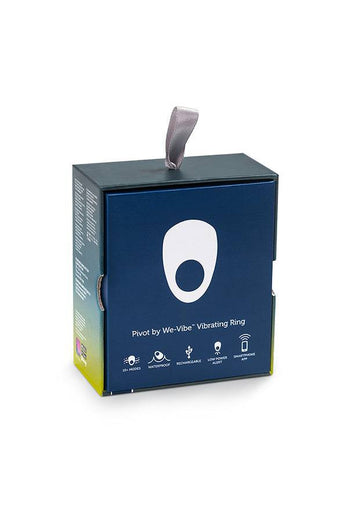 We-Vibe - Pivot - Vibrating Cock Ring - Blue - Stag Shop