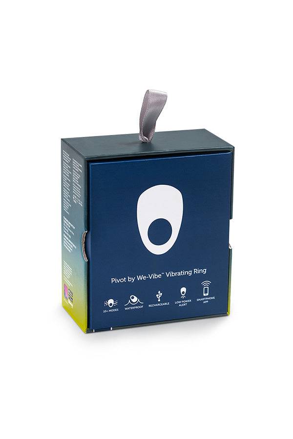 We-Vibe - Pivot - Vibrating Cock Ring - Blue - Stag Shop