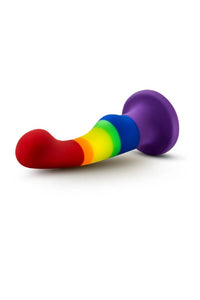 Thumbnail for Blush Novelties - Avant - Pride P1 - Freedom - Silicone Curved Dildo - Stag Shop