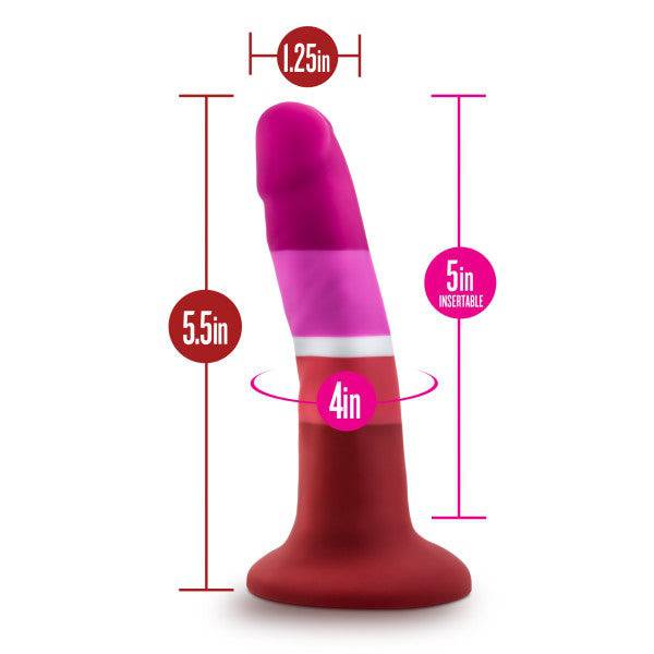 Blush Novelties - Avant - Pride P3 - Beauty - Silicone Dildo - Stag Shop