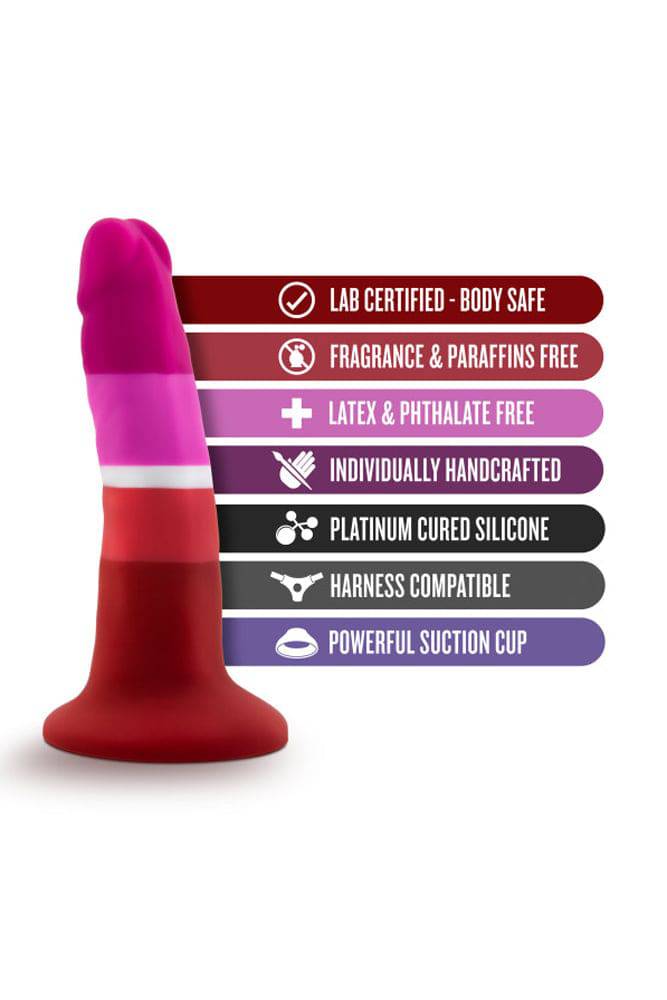 Blush Novelties - Avant - Pride P3 - Beauty - Silicone Dildo - Stag Shop