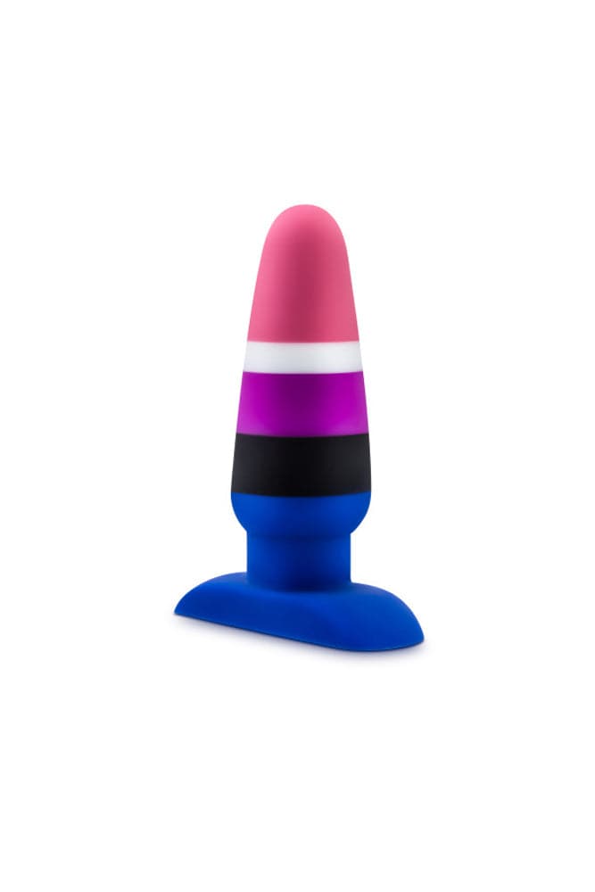 Blush Novelties - Avant - Pride P5 - Fluid - Silicone Butt Plug - Stag Shop