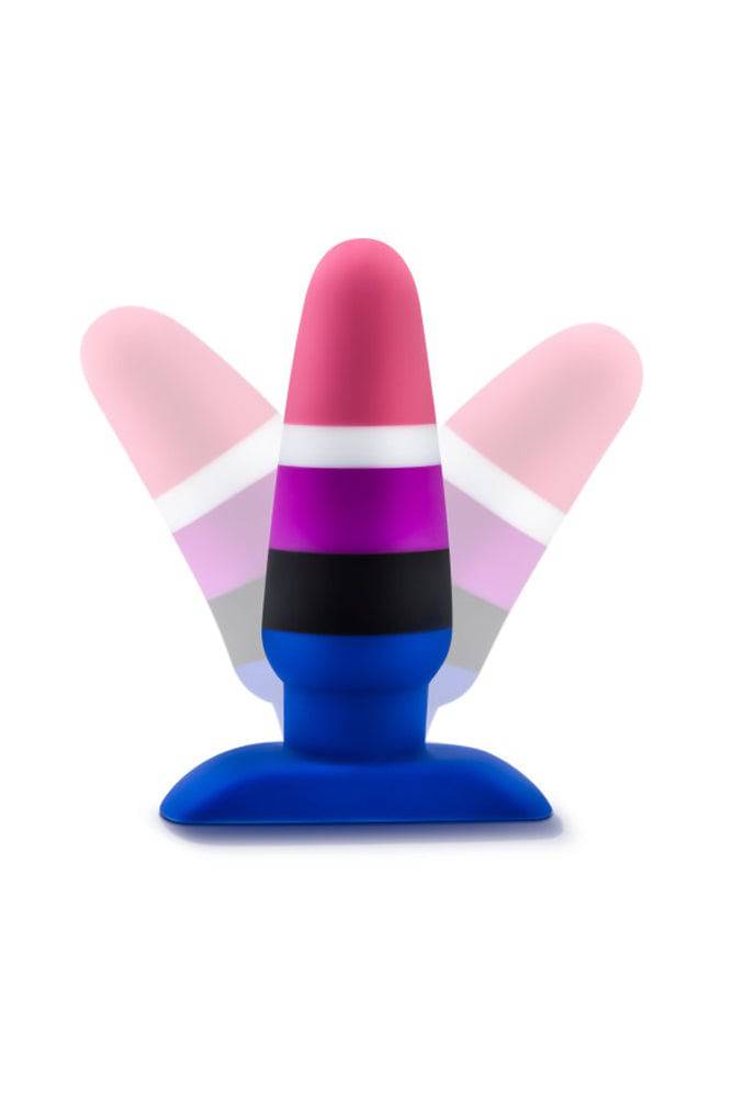 Blush Novelties - Avant - Pride P5 - Fluid - Silicone Butt Plug - Stag Shop